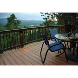 Fortress Building Products 3/4-in x 26-in Balusters Black Sand Metal Square Deck Baluster (10-Pack)