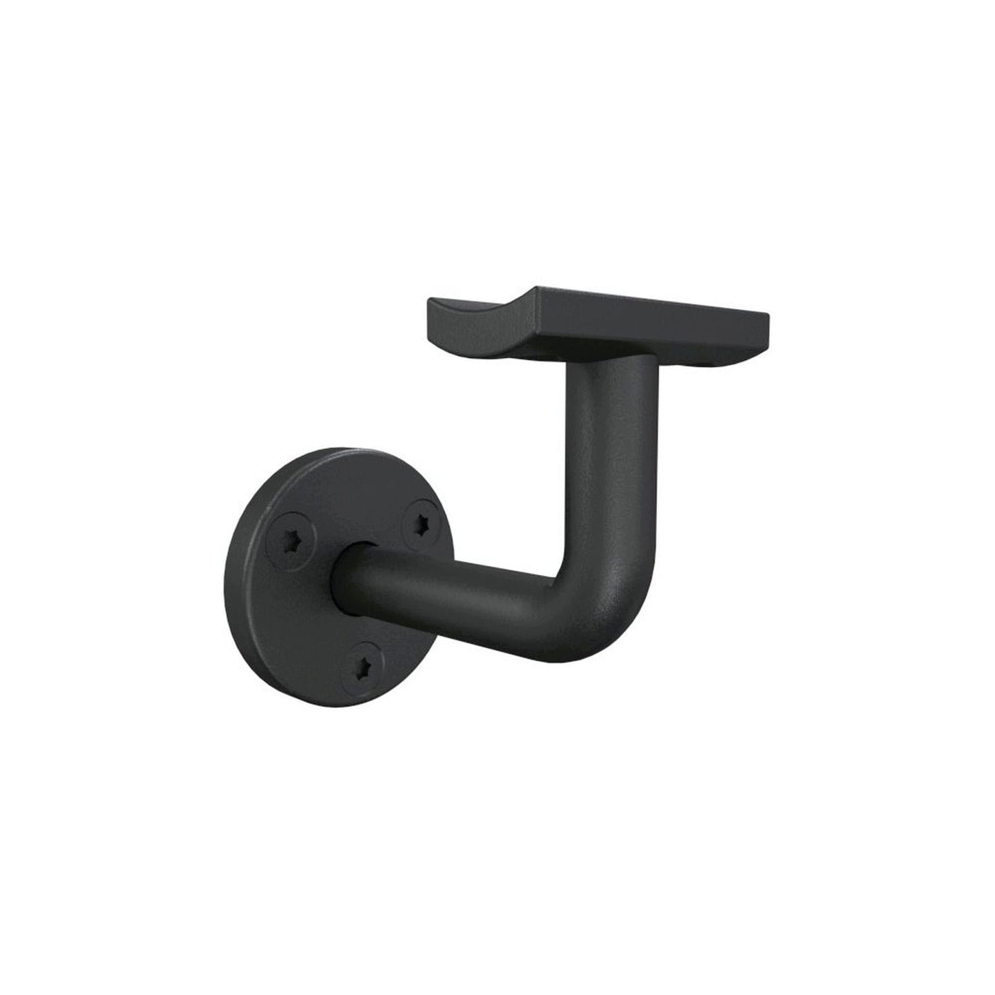 Fortress Building Products 2.75-in x 1.75-in Black Sand Aluminum Rail Bracket (2-Pack)