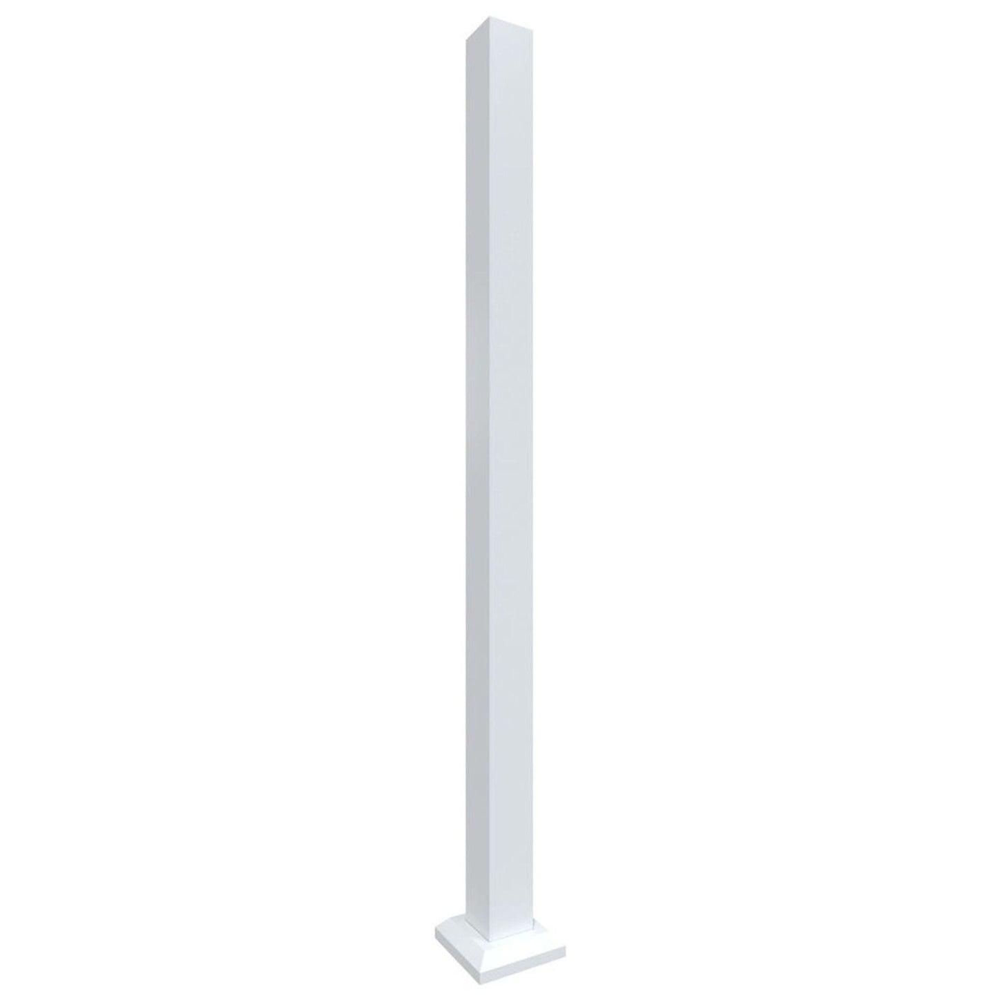 Fortress Building Products Al13 3-in 4-1/2-ft White Deck Post