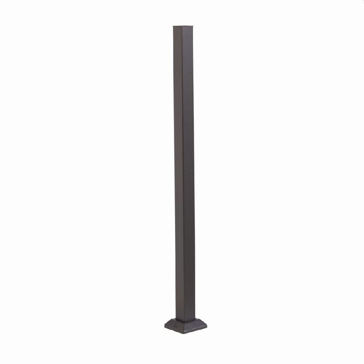 Fortress Building Products Fe26 5.31-in 3-1/4-ft Black Sand Deck Post