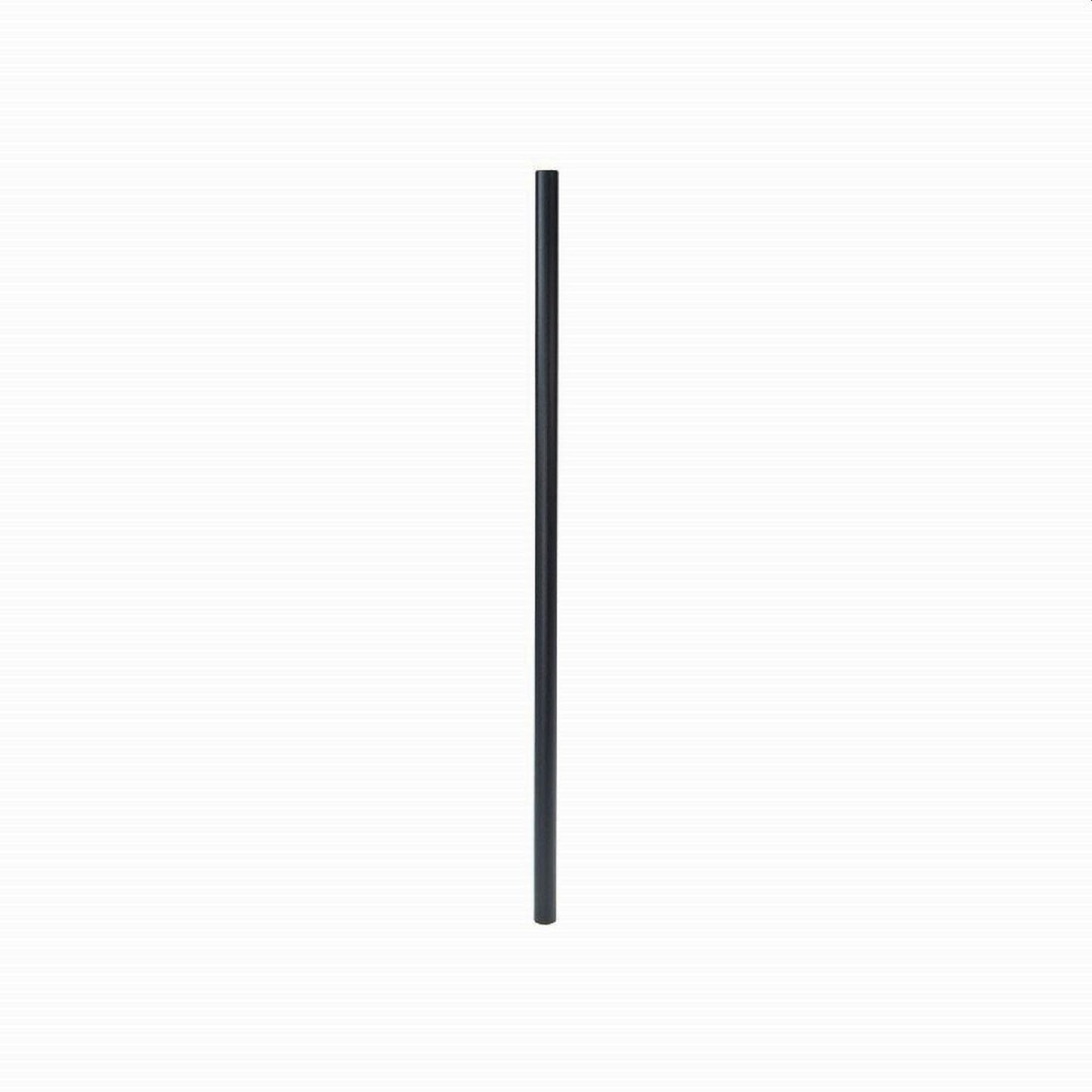 Fortress Building Products 3/4-in x 26-in Balusters Black Sand Metal Round Deck Baluster (10-Pack)