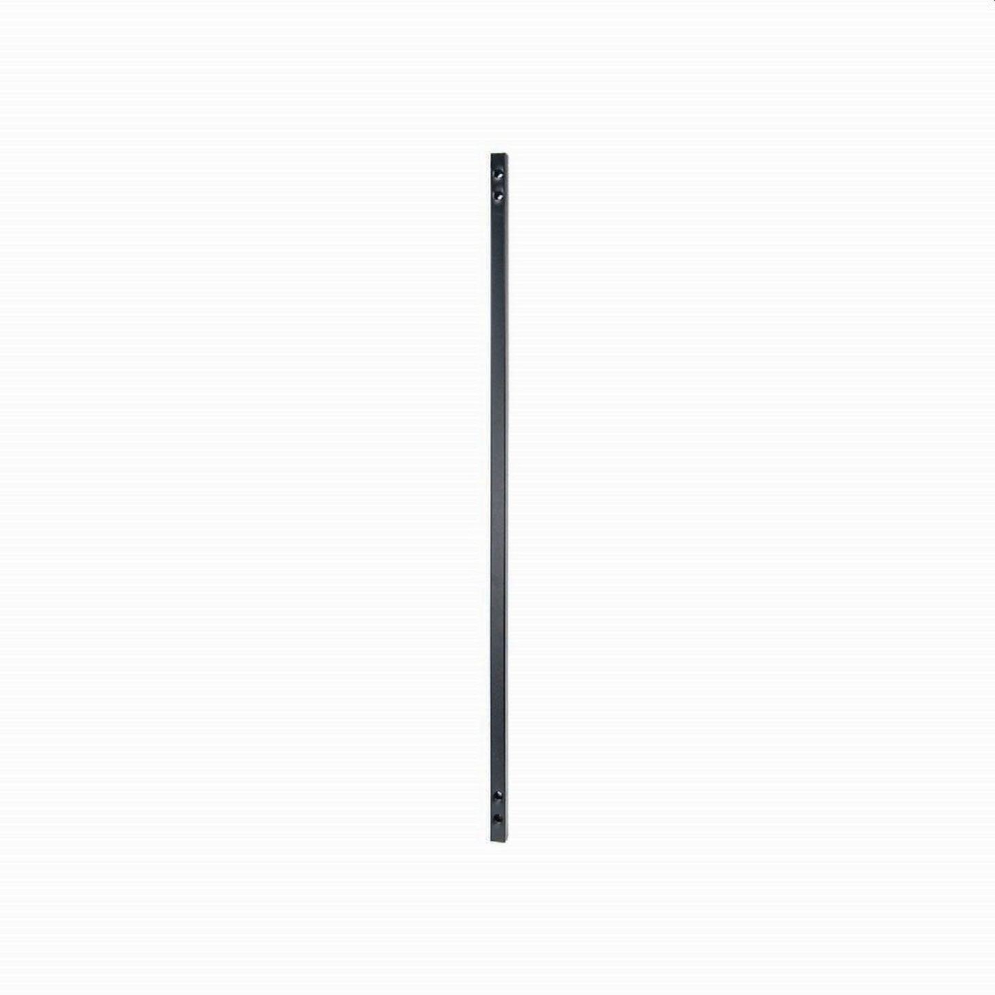 Fortress Building Products 5/8-in x 31-in Balusters Black Sand Metal Square Deck Baluster (10-Pack)