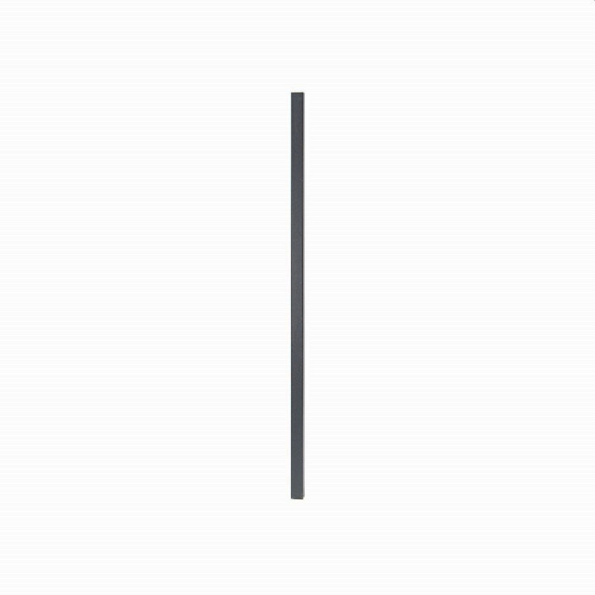 Fortress Building Products 3/4-in x 26-in Balusters Black Sand Metal Square Deck Baluster (10-Pack)