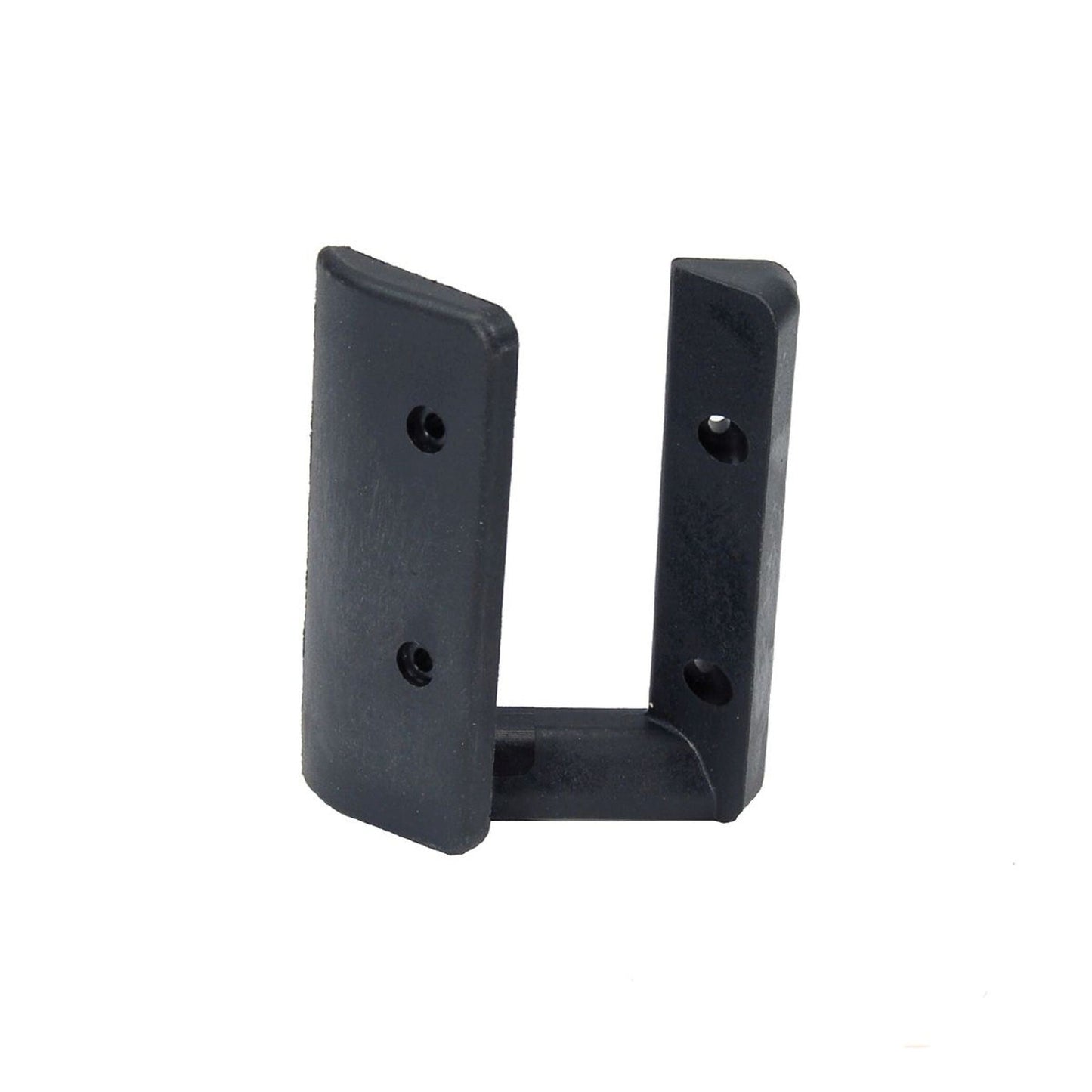 Fortress Building Products 9.92-in x 8-in Black Sand Plastic Rail Bracket (4-Pack)
