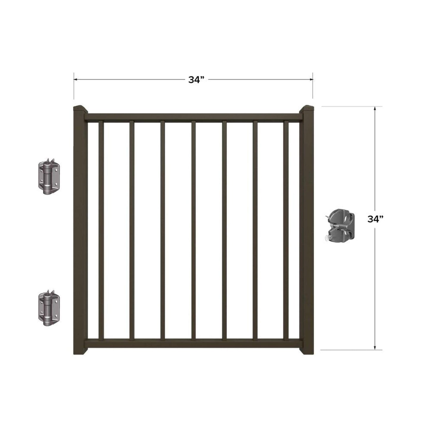 Fortress Building Products Fortress FE26 34x34 Gate Kit K-53134356