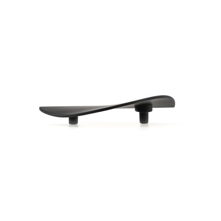 2-1/2 in. (64 mm) Matte Black Contemporary Drawer Pull