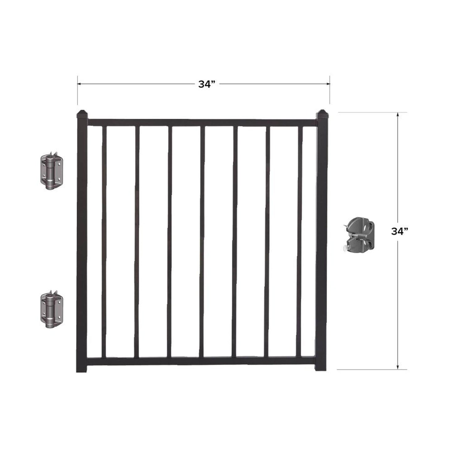 Fortress Building Products Fortress FE26 34x34 Gate Kit K-53134358