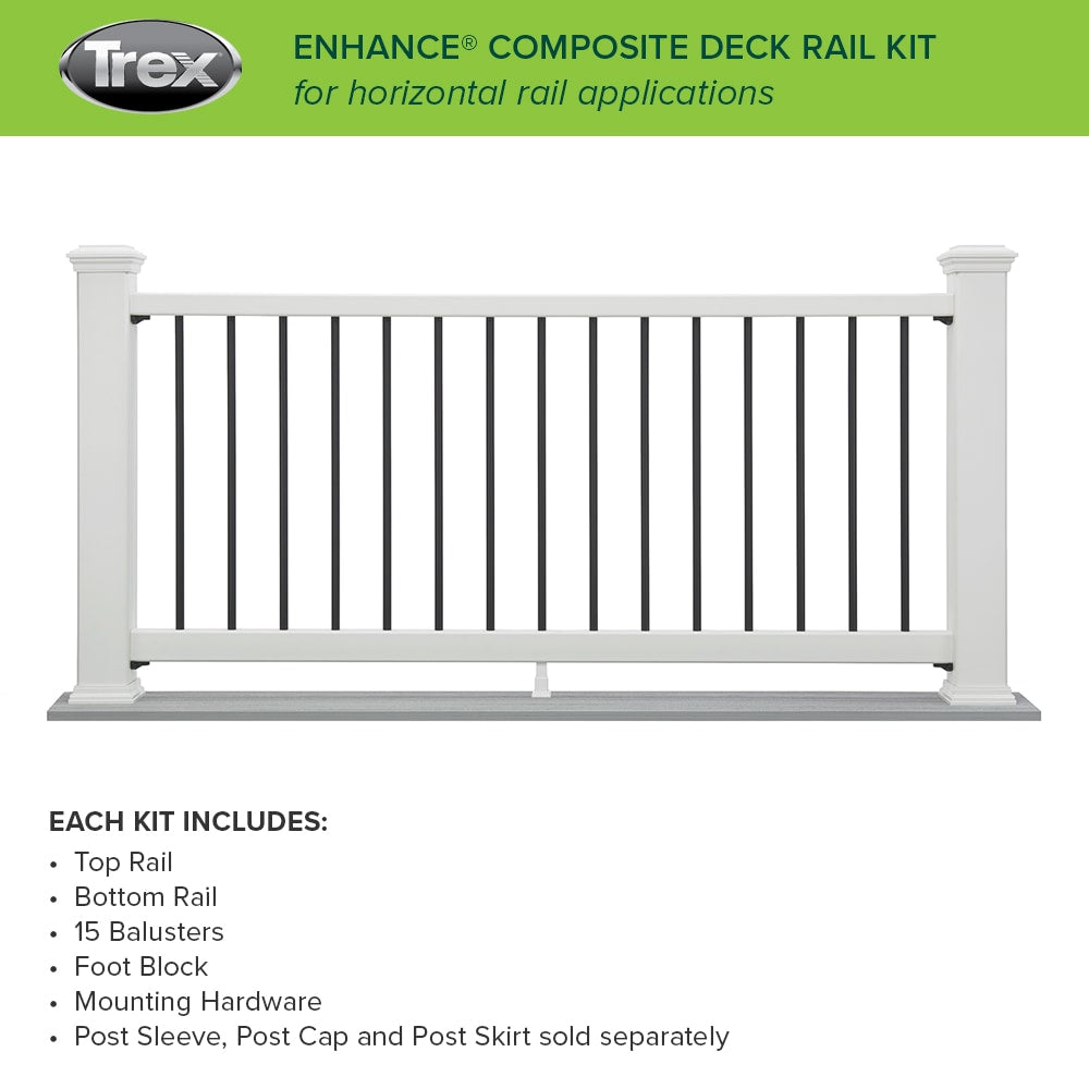 Trex Enhance Classic Composite Deck Rail Kit