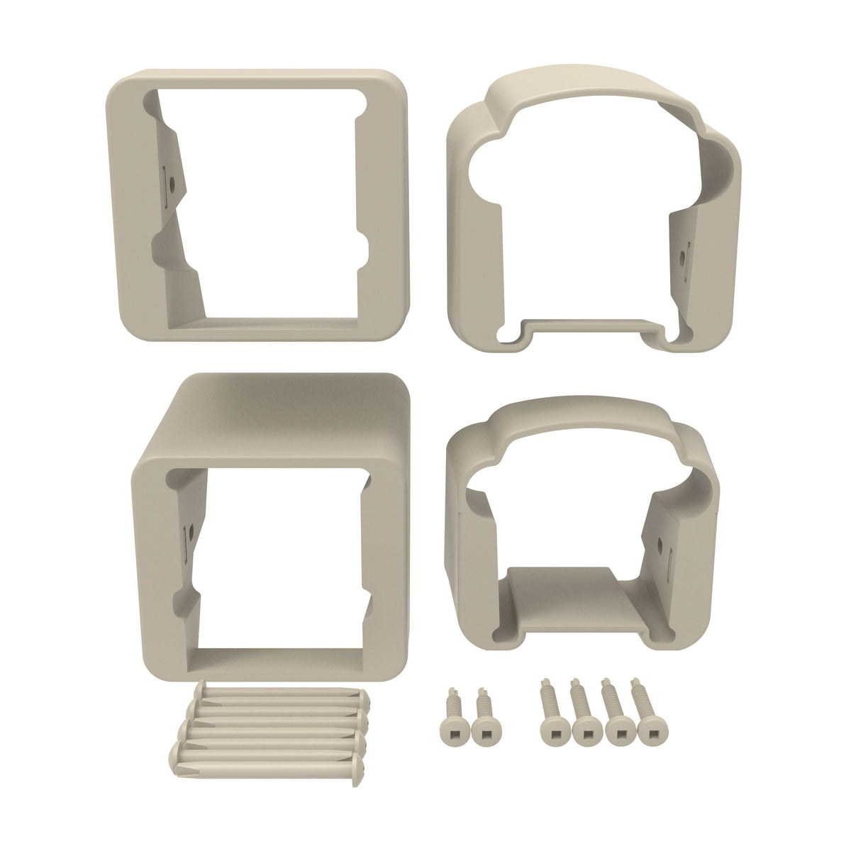 Freedom 7.188-in x 2-in Bella Premier Series Clay Vinyl Stair Connector (4-Pack)