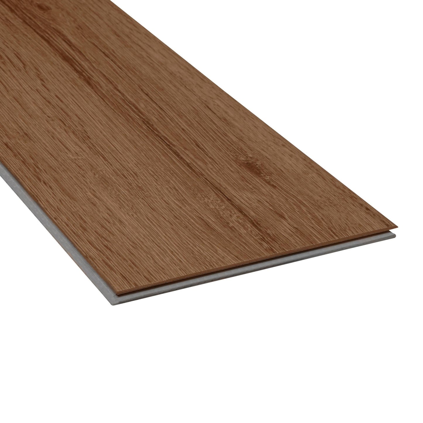 Mohawk Elite Chocolate Oak 7-in Wide x 6-mm Thick Waterproof Interlocking Luxury Vinyl Plank Flooring (23.86-sq ft)