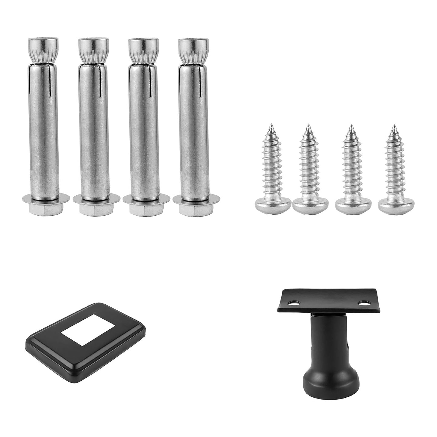 VEVOR railing post 3.5-ft x 1.97-in Stainless Steel Deck Stair Rail Kit