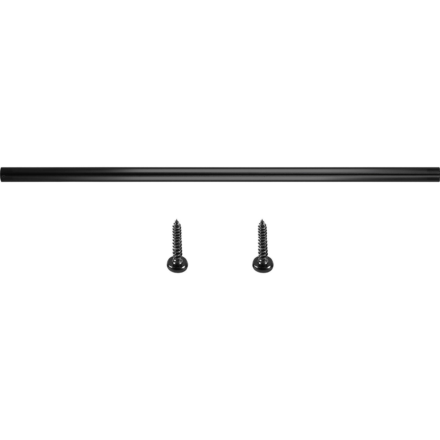 VEVOR 101 Pack Classic Composite Series 0.75-in x 0.05-in x 2-ft Black Aluminum Deck Post