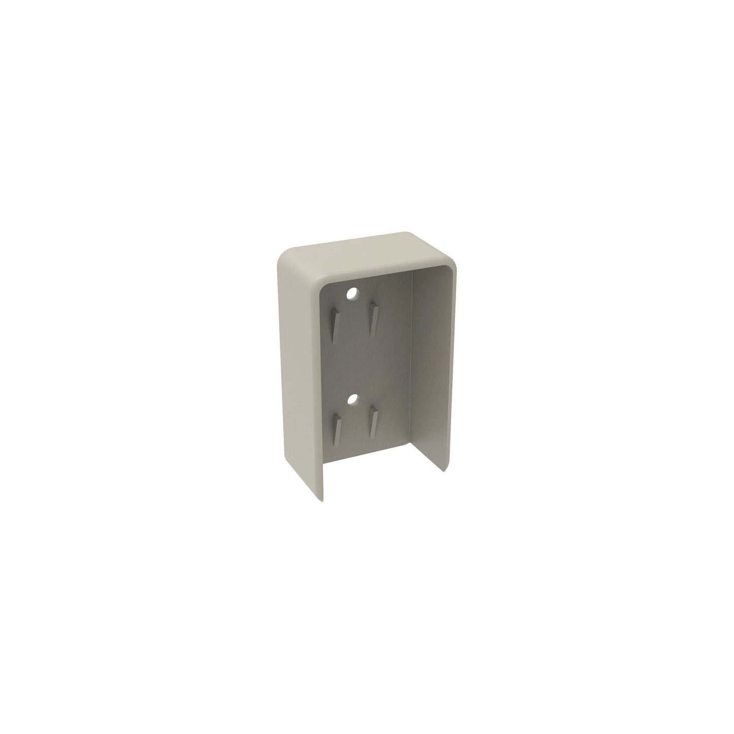 Freedom 3.5-in Clay Vinyl Bracket For Vinyl Fence