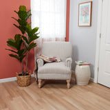 Lucida USA BaseCore Honey Brown 12-mil x 6-in W x 36-in L Waterproof Peel and Stick Vinyl Plank Flooring (54-sq ft/ Carton)