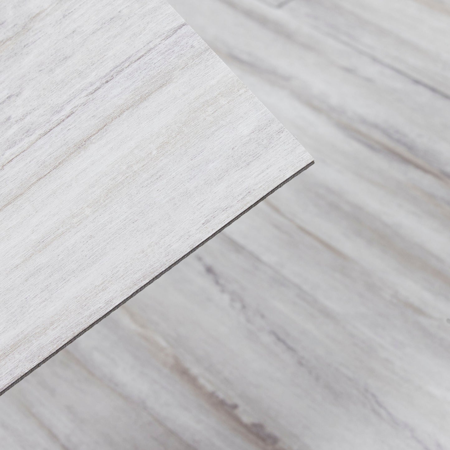 Lucida USA BaseCore Winter 6-in W x 36-in L x 2-mm Waterproof Peel-and-Stick Luxury Vinyl Plank Flooring, 12-mil Wear Layer (54-sq ft Carton)