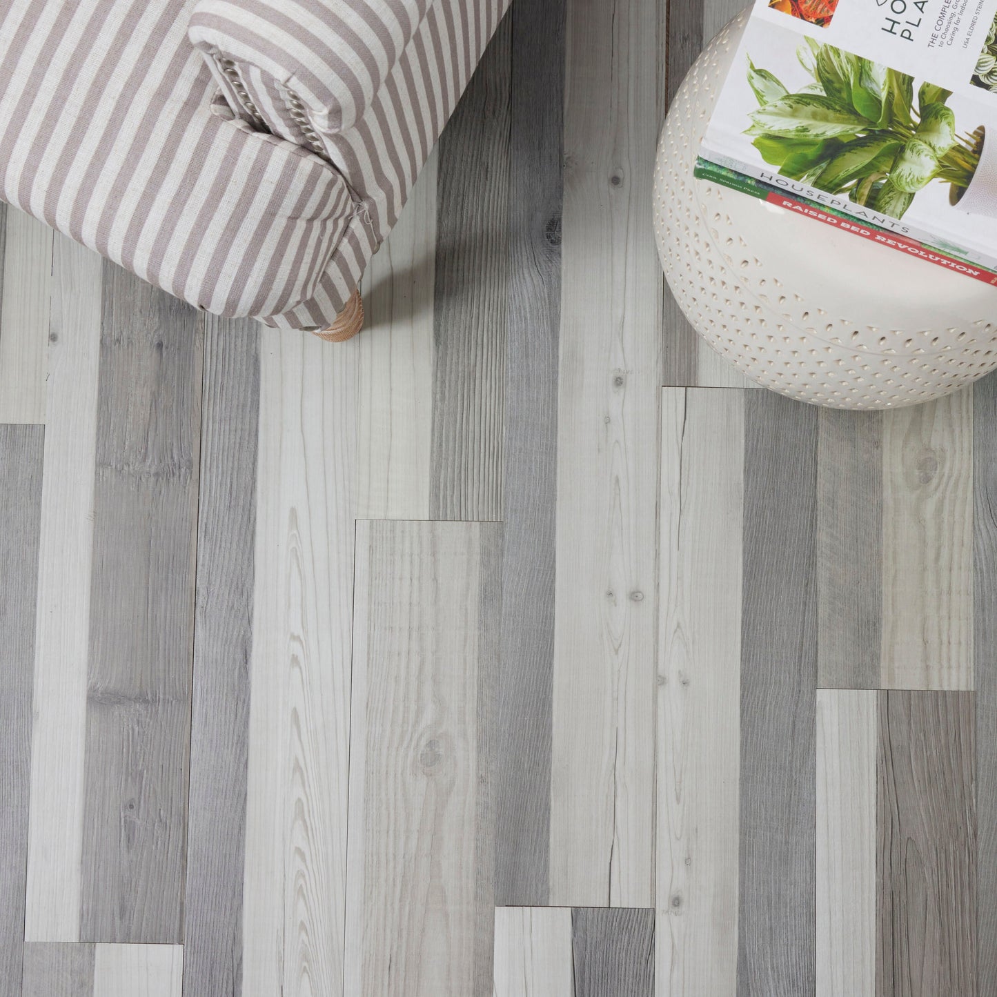 Lucida USA BaseCore Reclaimed 6-in W x 36-in L x 2-mm Waterproof Peel-and-Stick Luxury Vinyl Plank Flooring, 12-mil Wear Layer (54-sq ft Carton)