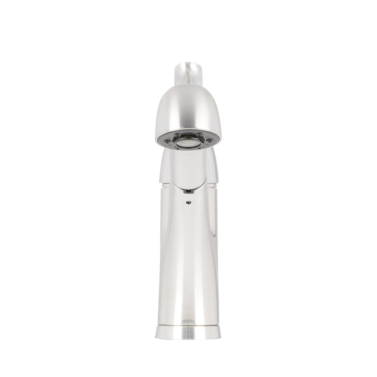 Project Source Stainless Steel PVD 1-Handle Deck-Mount Pull-Out Kitchen Faucet with Deck Plate