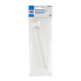 Project Source 2-Pack 8-in to 11-in White Steel Tension Curtain Rod