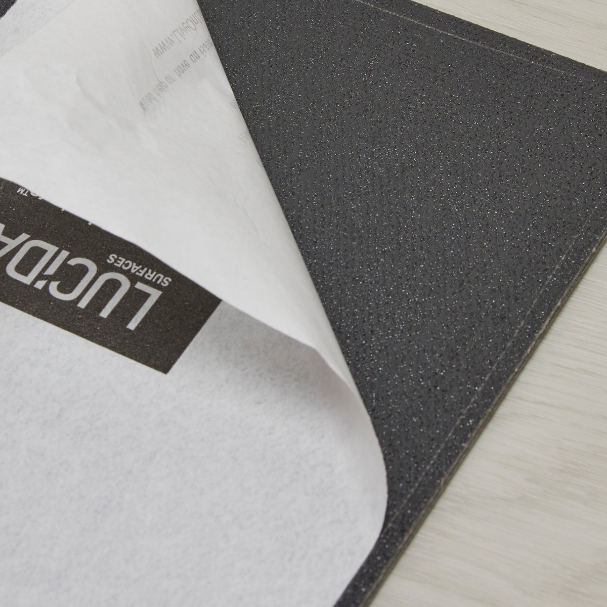 Lucida USA Basecore Cotton Brown 12-mil x 6-in W x 36-in L Waterproof Peel and Stick Vinyl Plank Flooring (54-sq ft/ Carton)