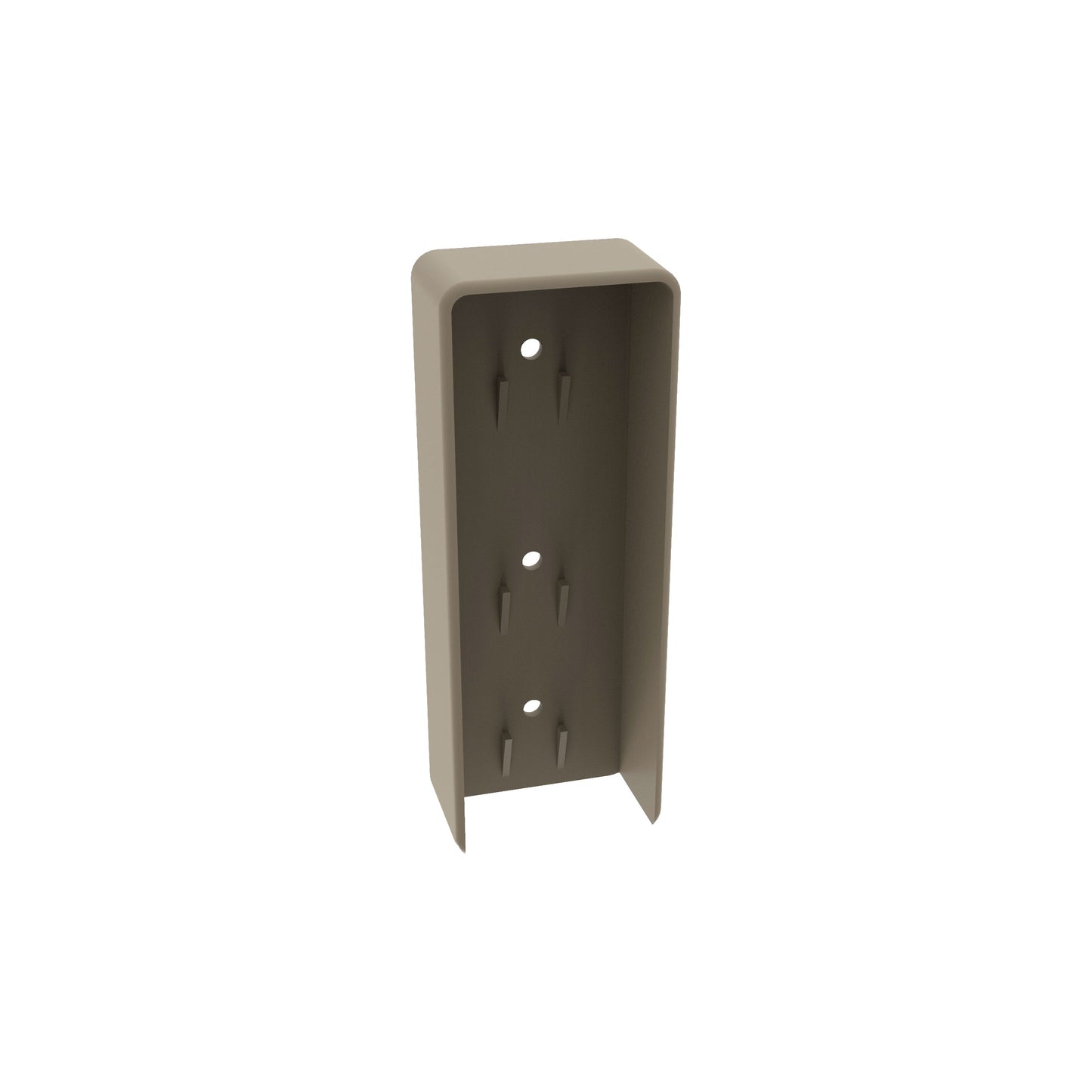 Freedom 6-in Clay Vinyl Bracket For Vinyl Fence