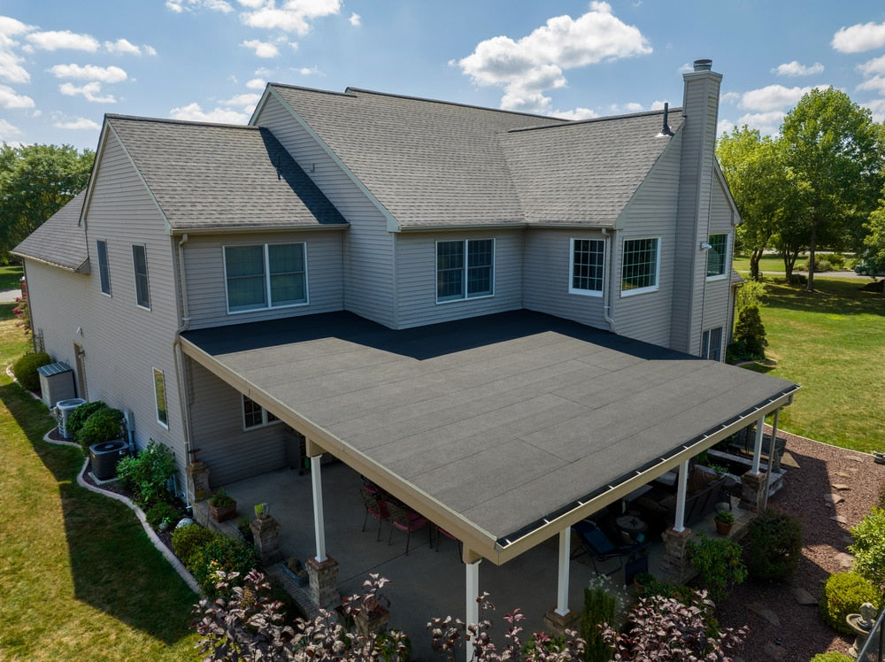 GAF Liberty Cap Sheet 3.28-ft W x 34-ft L, 100-sq ft, Black Self-Adhering Roll Roofing