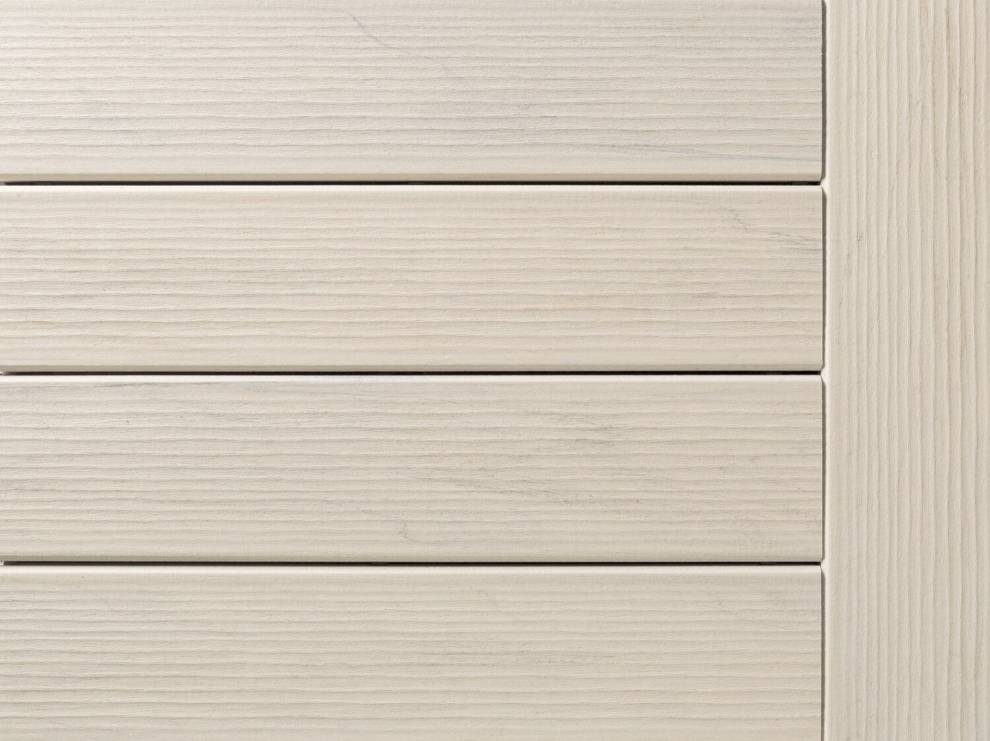 TimberTech Legacy 1/2-in x 8-in x 12-ft Whitewash Cedar Square Composite Riser Deck Board