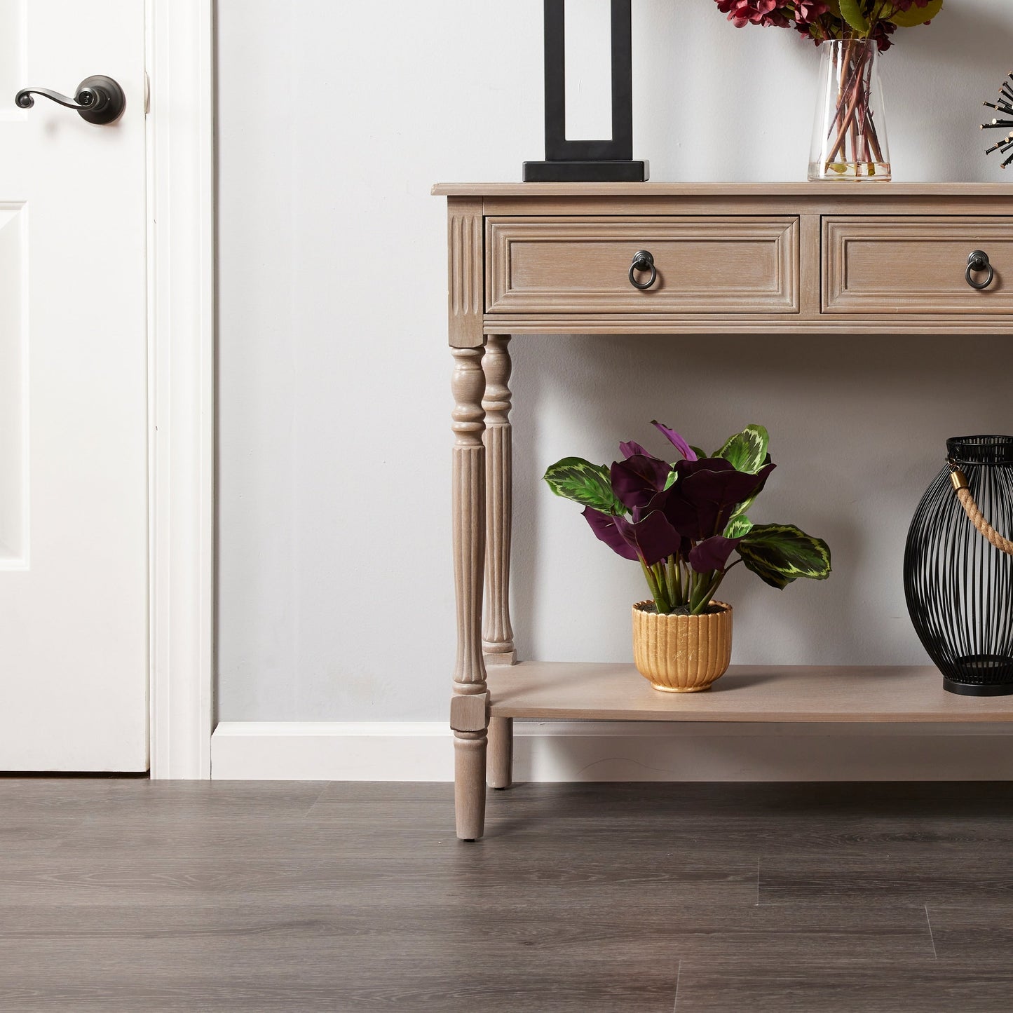 Lucida USA Maxcore Storm Black 7-3/32-in Wide x 48-in L x 6-mm Thick Waterproof Interlocking Luxury Vinyl Plank Flooring (24.5-sq ft Carton)