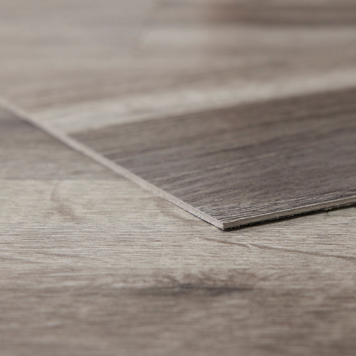 Lucida USA BaseCore Kiln Gray 12-mil x 6-in W x 36-in L Waterproof Peel and Stick Vinyl Plank Flooring (54-sq ft/ Carton)