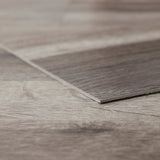 Lucida USA BaseCore Kiln Gray 12-mil x 6-in W x 36-in L Waterproof Peel and Stick Vinyl Plank Flooring (54-sq ft/ Carton)