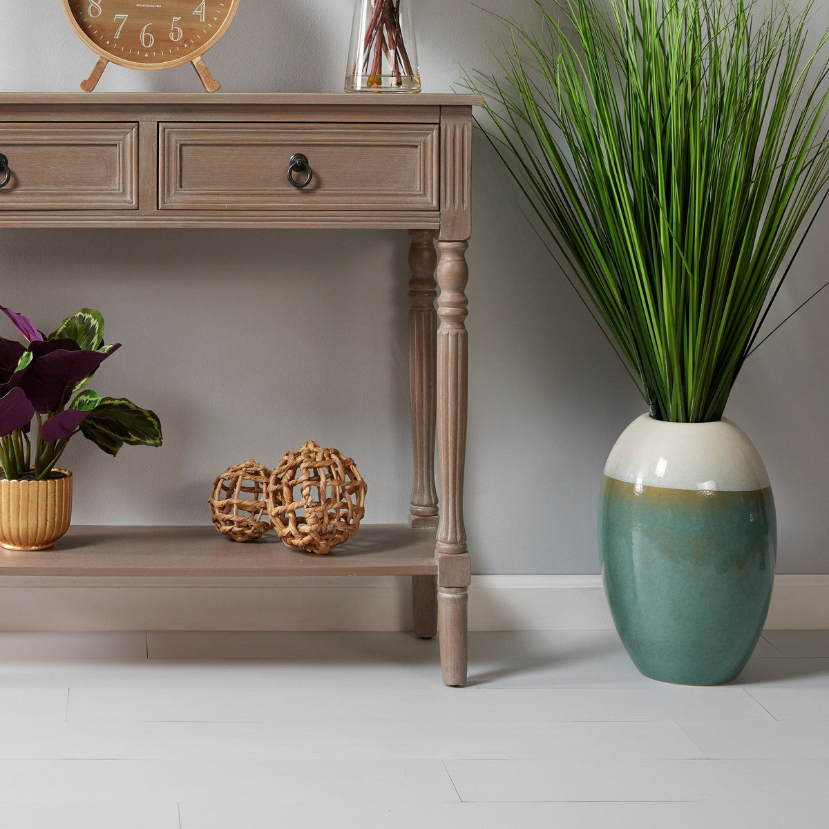 Lucida USA BaseCore Blanc White 12-mil x 6-in W x 36-in L Waterproof Peel and Stick Vinyl Plank Flooring (54-sq ft/ Carton)