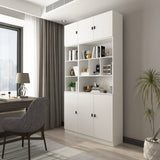 FUFU&GAGA 47.2-in W x 87.7-in H Mdf White Freestanding Utility Storage Cabinet