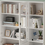 FUFU&GAGA 47.2-in W x 70.9-in H Mdf White Freestanding Utility Storage Cabinet