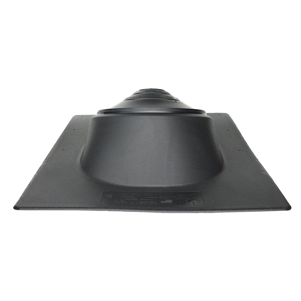 IPS Roofing Products 4IN1 PVC Vent and Pipe Flashing, 1-1/4-in to 4-in, 12-in x 16-in