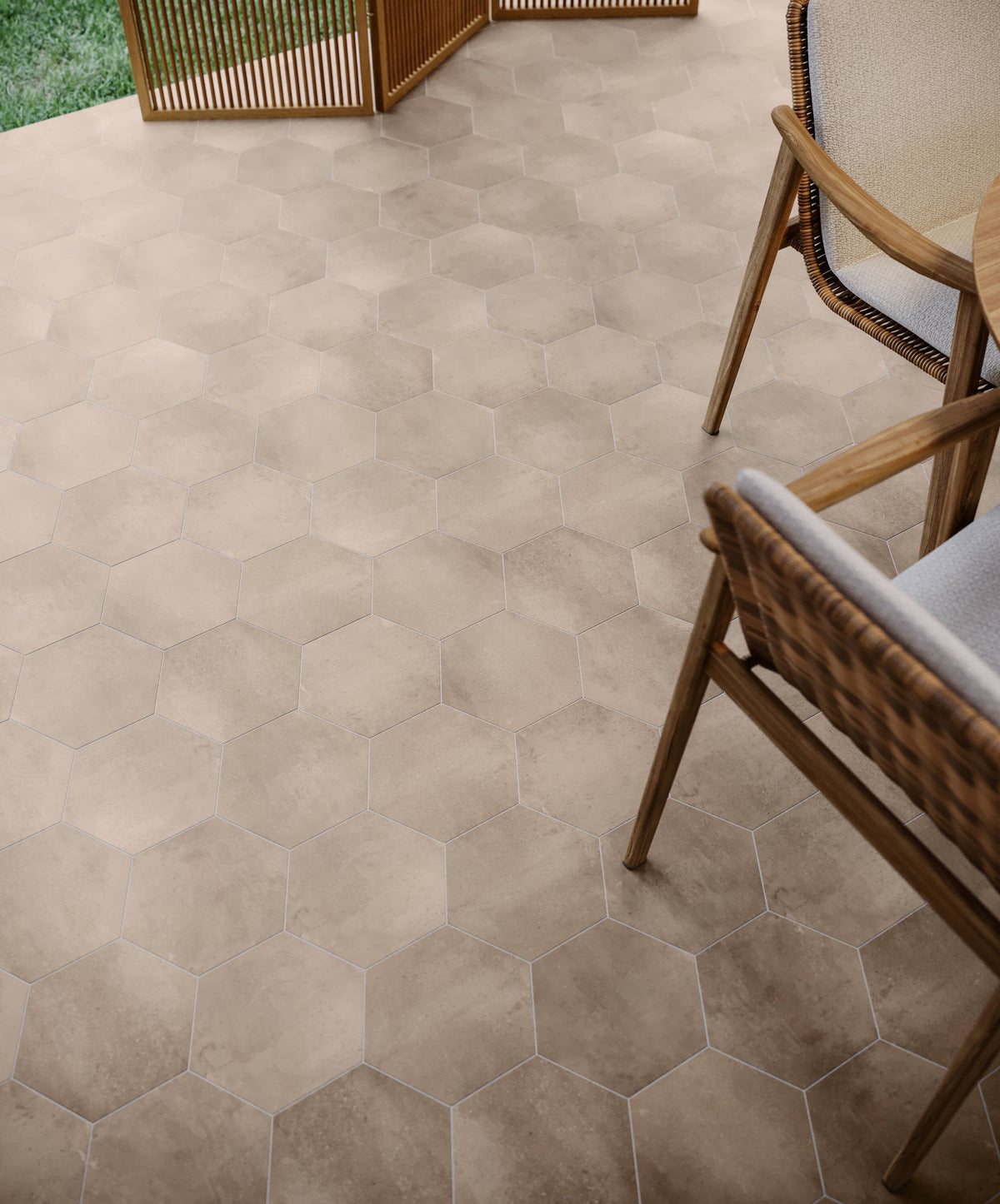 Satori Camino Terracotta 8-in x 10-in Matte Porcelain Hexagon Floor and Wall Tile (0.44-sq. ft/ Piece)