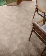 Satori Camino Terracotta 8-in x 10-in Matte Porcelain Hexagon Floor and Wall Tile (0.44-sq. ft/ Piece)