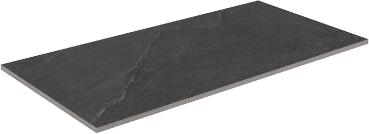 Satori Gios Graphite 12-in x 24-in Matte Porcelain Stone Look Floor and Wall Tile (1.93-sq ft per Piece)