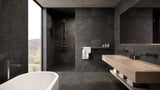 Satori Gios Graphite 12-in x 24-in Matte Porcelain Stone Look Floor and Wall Tile (1.93-sq ft per Piece)