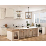 Progress Lighting Turnbury 6-Light Gray Coastal Chandelier