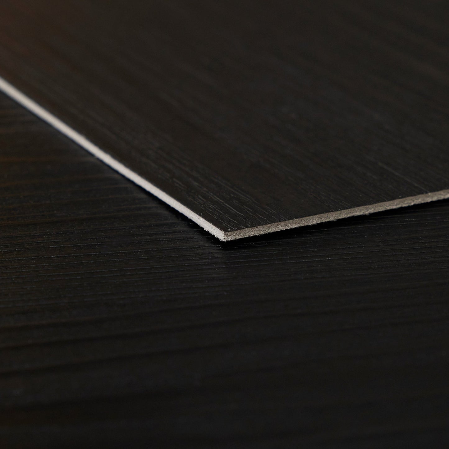 Lucida USA BaseCore Nero 6-in W x 36-in L x 2-mm Waterproof Peel-and-Stick Luxury Vinyl Plank Flooring (54-sq ft Carton)
