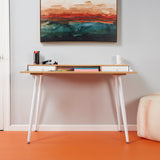 Lucida USA MonoCore Creamsicle Orange 22-mil x 5-4/5-in W x 36-in L Waterproof Interlocking Luxury Vinyl Plank Flooring (13-sq ft/ Carton)