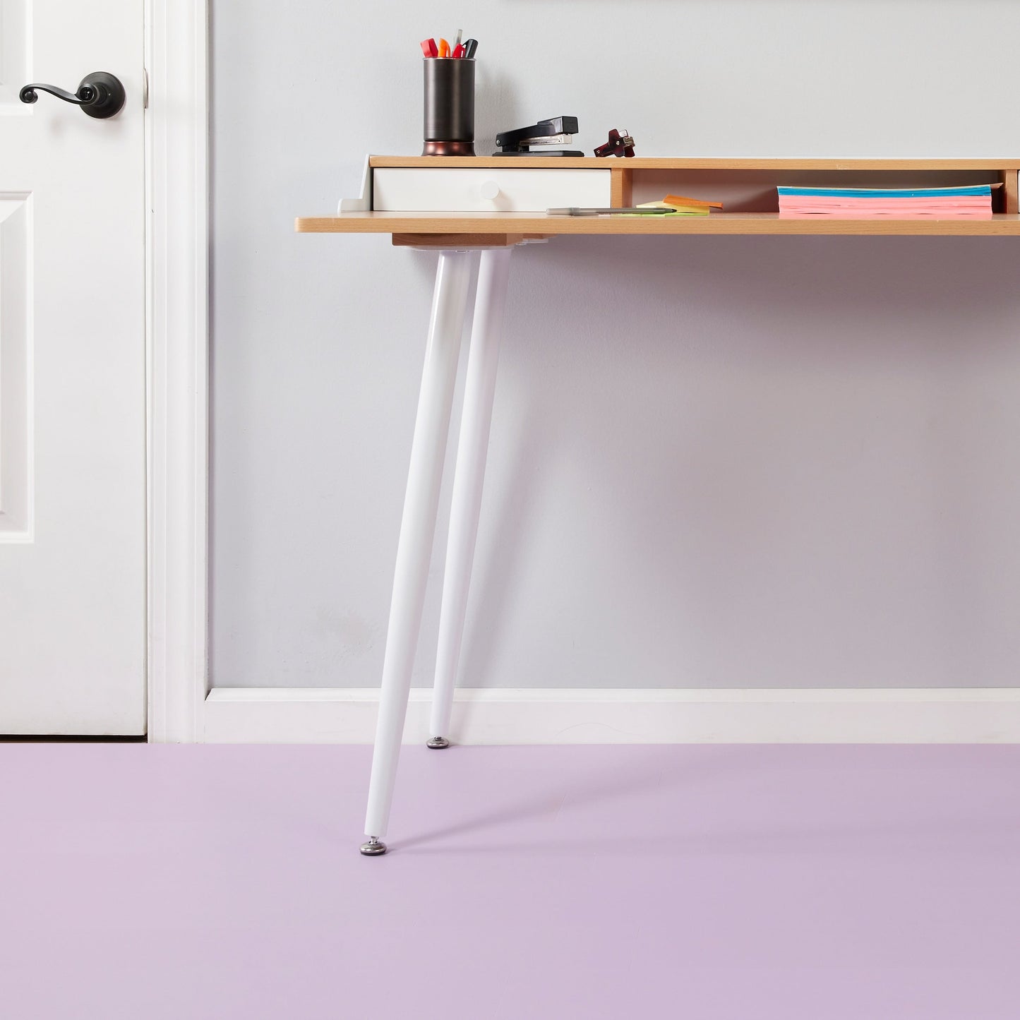 Lucida USA MonoCore Macaron 5-4/5-in Wide x 7-mm Thick Waterproof Interlocking Luxury Vinyl Plank Flooring (13-sq ft)
