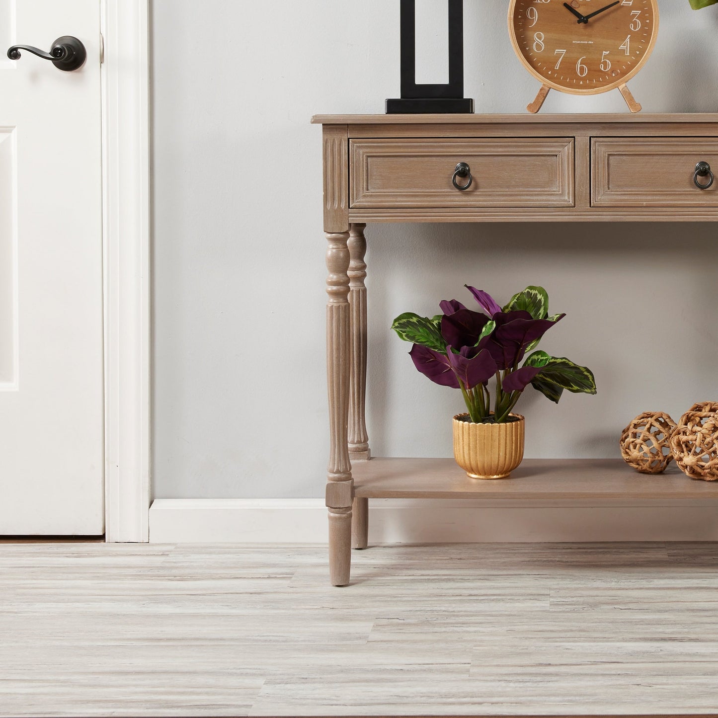 Lucida USA PresCore Snowcap 6-in W x 36-in L x 2-mm Thick Waterproof Luxury Vinyl Plank Flooring, 12-mil Wear Layer (54-sq ft Carton)