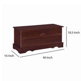 Benzara Brown Accent Chest