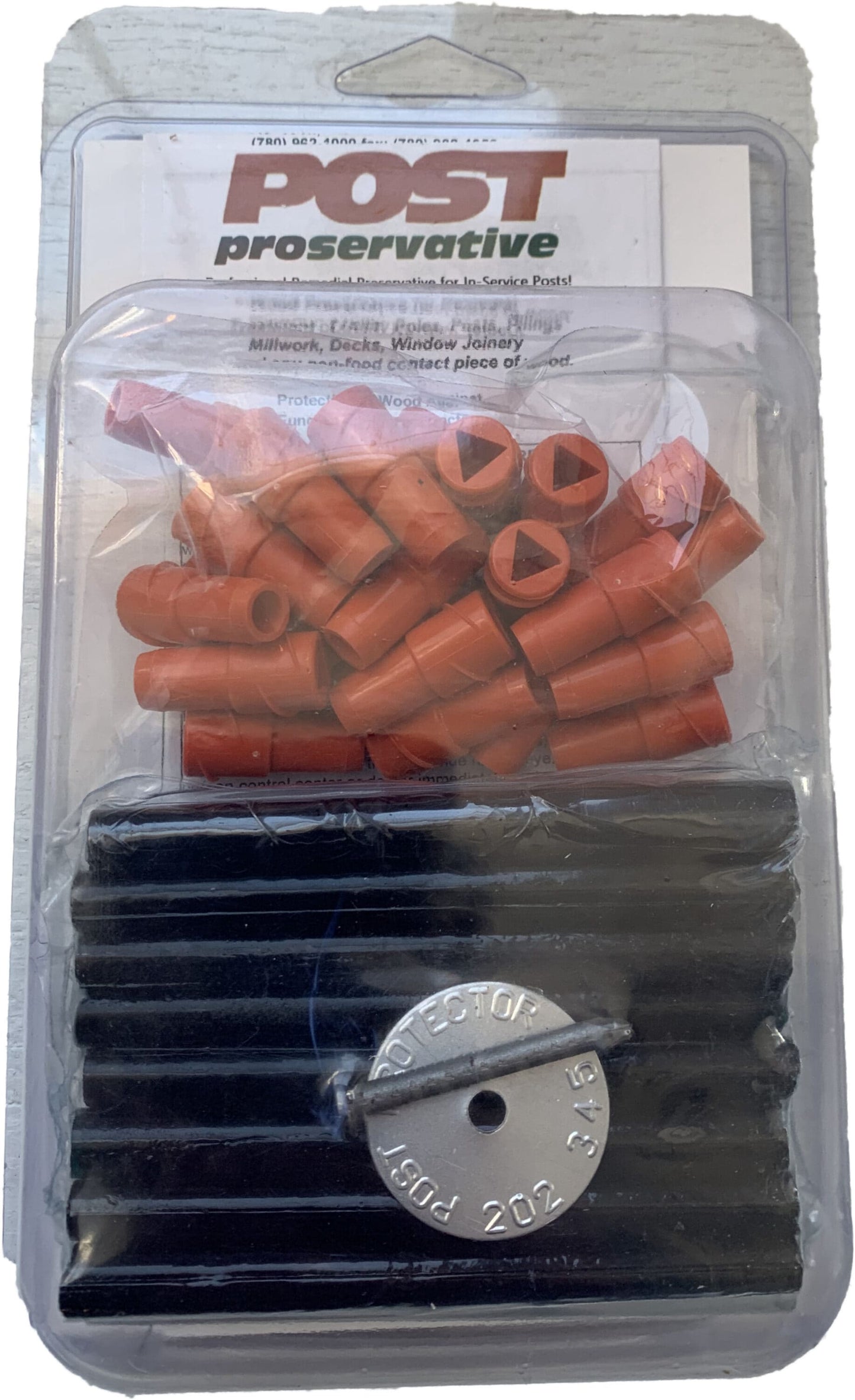 Post Protector Decay Protection 0.33-in Wood Preservative Wood Corner Universal Bracket Wood Post Adaptor For Wood Fence 24-Pack