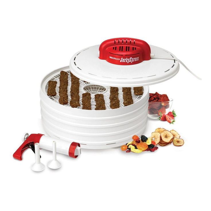 Jerky Xpress 4-Tray White Food Dehydrator