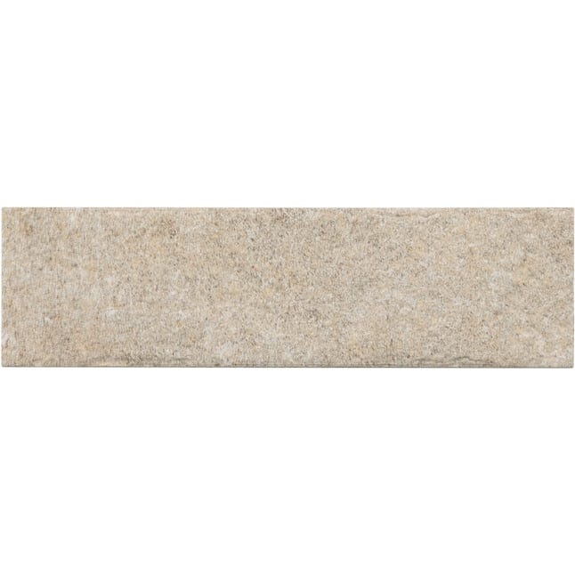 American Olean Earthy Historic Beige 2-in x 8-in Matte Porcelain Stone Look Floor and Wall Tile (4-sq. ft/ Carton)
