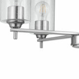 Progress Lighting Morehouse 5-Light Brushed Nickel Transitional Chandelier
