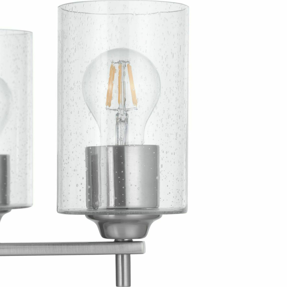 Progress Lighting Morehouse 5-Light Brushed Nickel Transitional Chandelier