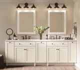 Diamond Express Jamestown 12-in W x 32.5-in H x 21-in D White 3-Drawer Wood Wall-mount Cabinet Banks