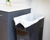 Blue Hawk 23-Gallon Black Plastic Touchless Trash Can